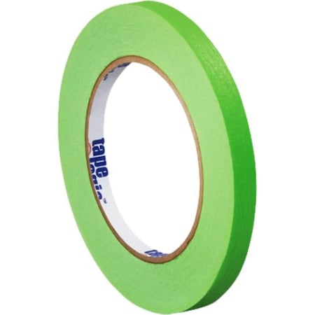 Tape Logic Masking Tape, 1/4x60 yd., PK144, 1/4" W x 60 yds L, Light Green, 144 PK T931003A